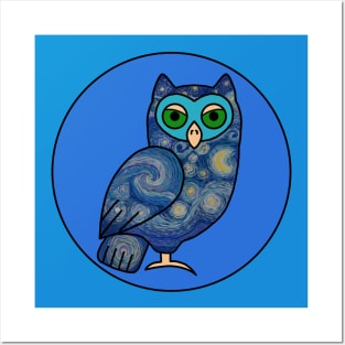 Twoo -Starry Night Posters and Art